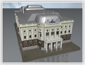 Slovak National Theatre - 3D model